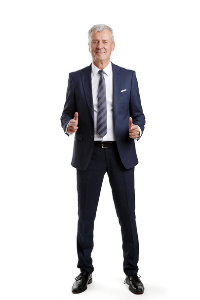 businessman with hands gesturing  guns - Photo, image