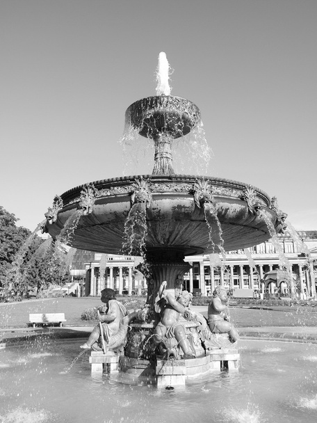 Schlossplatz (Praça do Castelo), Estugarda
 - Foto, Imagem