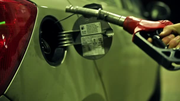 Καυσίμου αερίου βενζίνη ντίζελ αντλία - Πλάνα, βίντεο