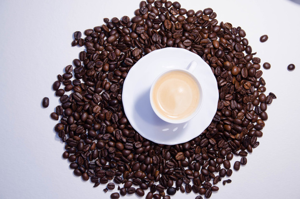 black coffee backgrounds - Foto, imagen