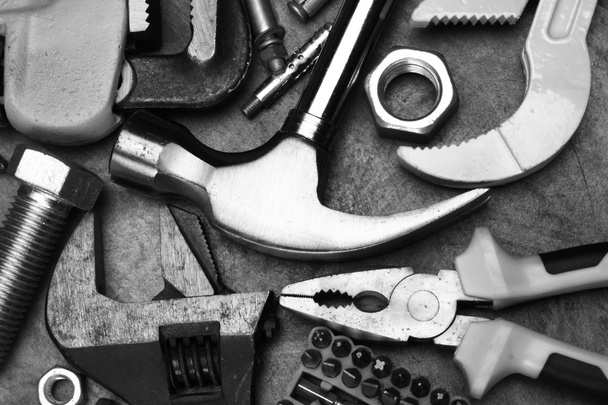 Hand tools close up. - Photo, Image
