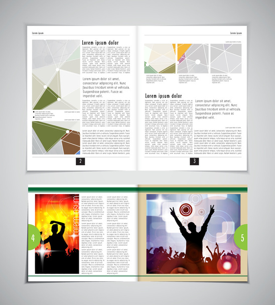 Brochure template for business - Vector, Image