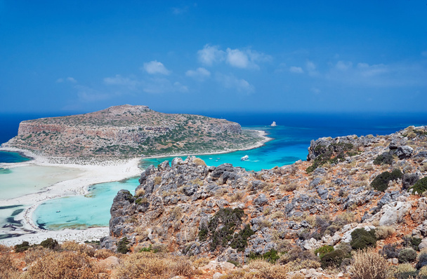 Balos Lagoon on the island of Crete - Photo, Image
