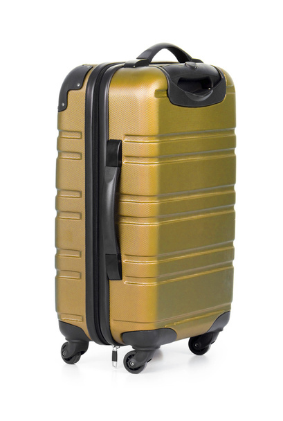 Концепция багажа с футляром на белом
 - Фото, изображение