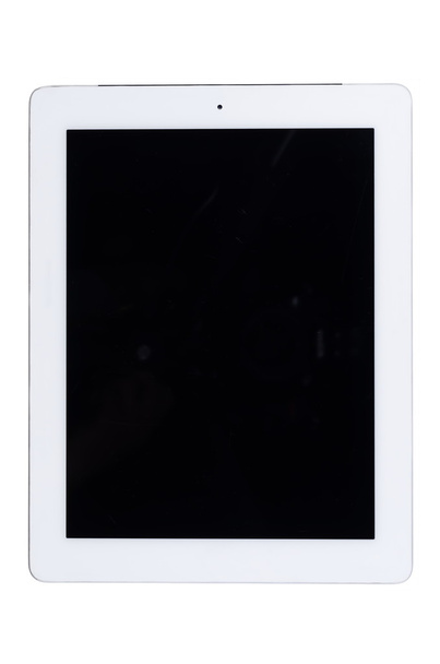 Tablet-Computer isoliert auf weißem Hintergrund - Foto, Bild