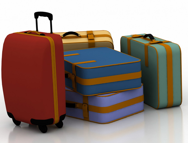 Suitcases - Foto, afbeelding
