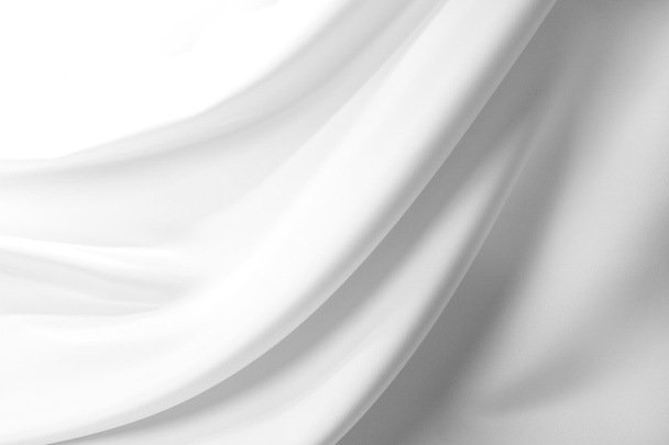 Textura de seda blanca
 - Foto, Imagen