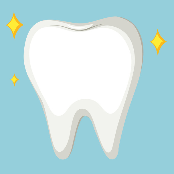 Primo piano dente pulito
 - Vettoriali, immagini