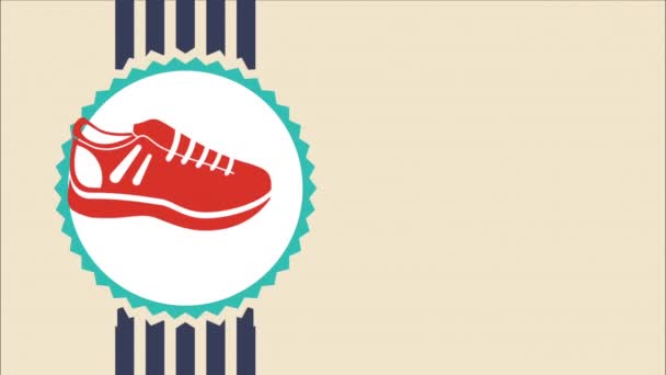 Sport cipő design - Felvétel, videó