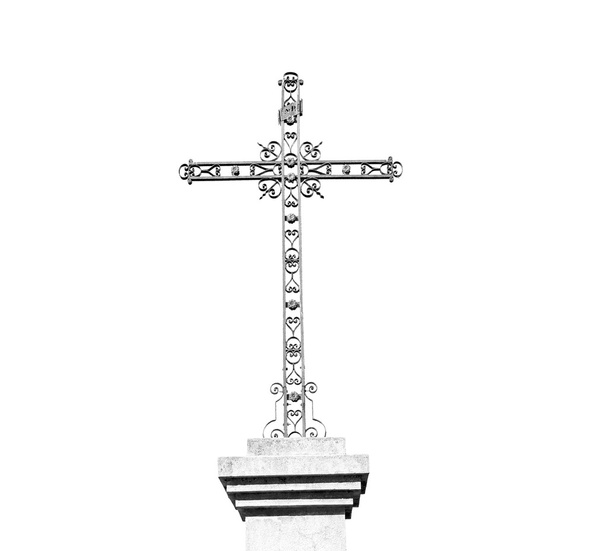  katolické abstraktní Nejsvětějšího kříže v Evropě Itálie a obloha - Fotografie, Obrázek