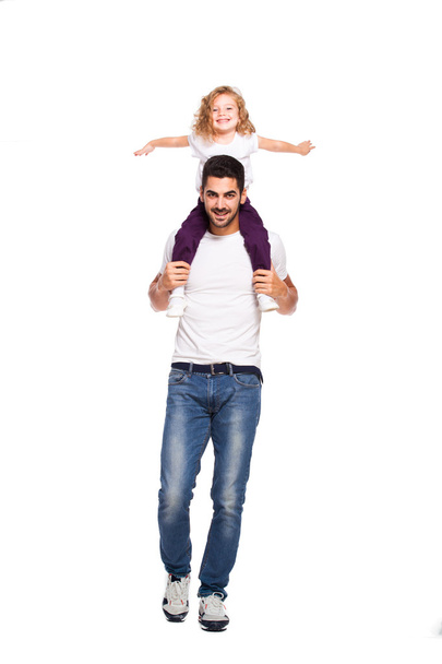 young father with his daughter - Foto, Bild