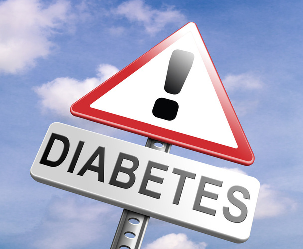 stop diabetes sign - Foto, Imagen