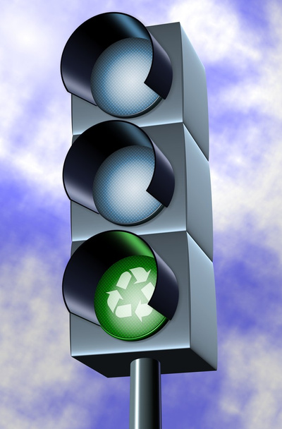 Зеленый свет для переработки
 - Фото, изображение