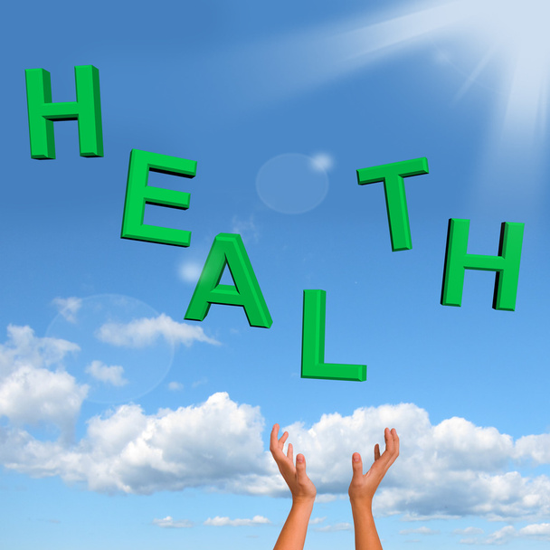 Captura Palavra de Saúde Mostrando uma condição saudável
 - Foto, Imagem