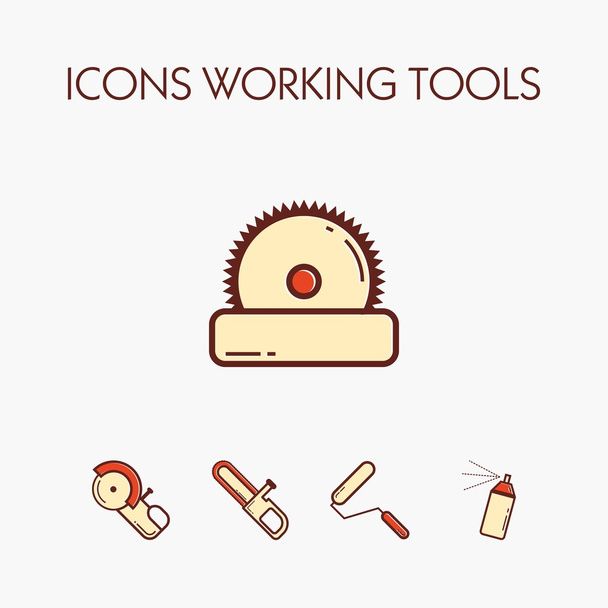 Iconos herramientas de worcking
 - Vector, imagen