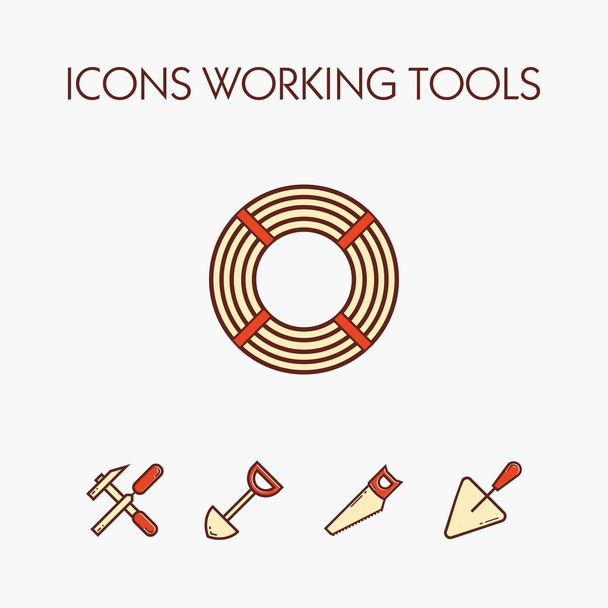 Ікони worcking інструменти
 - Вектор, зображення