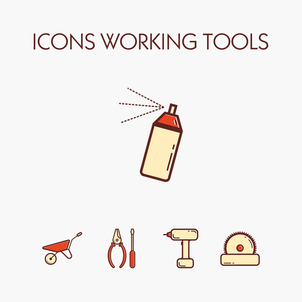 Symbole und Werkzeuge - Vektor, Bild