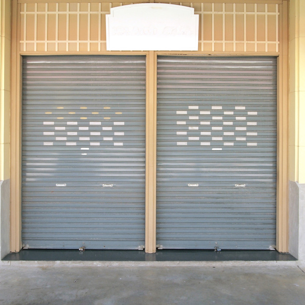 shutter steel door - home security - Photo, Image