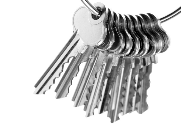 Schlüssel am Schlüsselbund - Foto, Bild