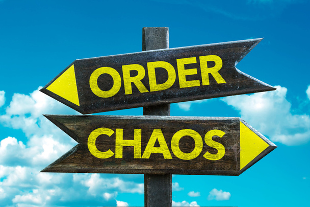 Ordre - Poteau indicateur du Chaos
 - Photo, image