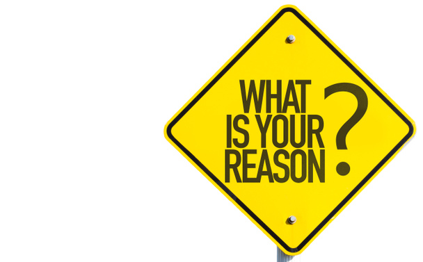 Was ist Ihr Grund? Zeichen - Foto, Bild