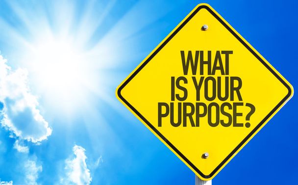 What Is Your Purpose? sign - Photo, Image
