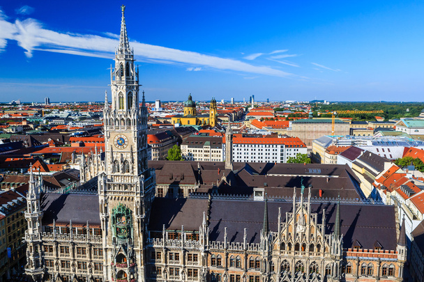 El nuevo ayuntamiento, Munich, Baviera, Alemania
 - Foto, imagen