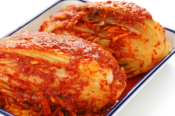 hausgemachtes Kimchi, koreanisches Essen - Foto, Bild