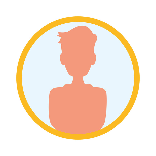 Silueta profilu osoby - Vektor, obrázek