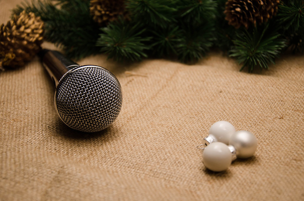 mikrofonin joulu päivä
 - Valokuva, kuva