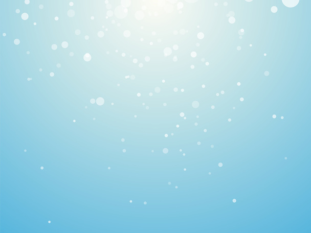 světle modré pozadí s sněhové vločky - Vektor, obrázek