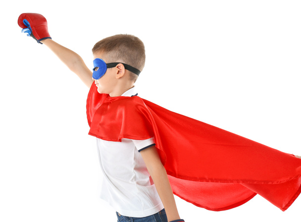 Junge als Superheld verkleidet  - Foto, Bild