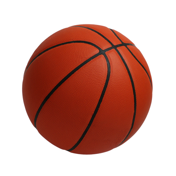 Basketball isoliert auf einem weißen - Foto, Bild