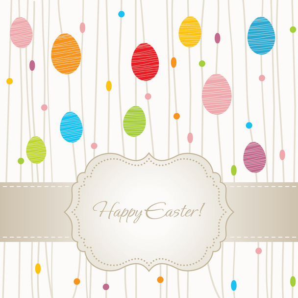 Easter card - Vektor, Bild