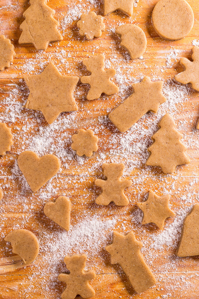 Homemade gingerbread cookies - Фото, изображение