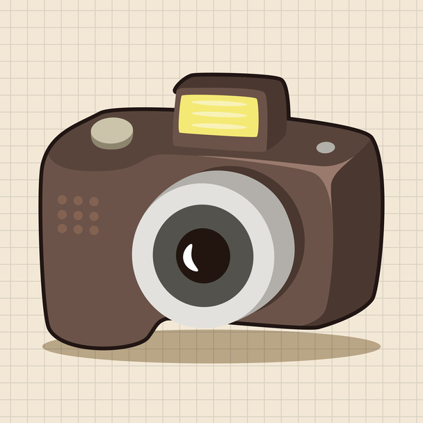 camera theme elements vector,eps icon element - Vector, Image