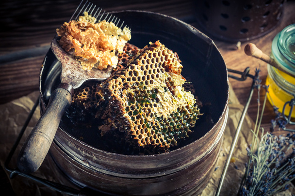 Rusty tools for beekeeping - Zdjęcie, obraz