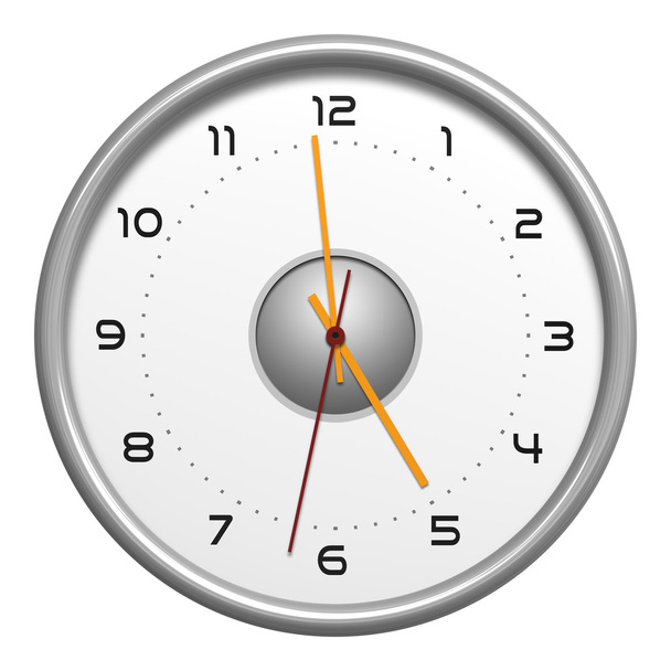 Clock isolated - Foto, imagen