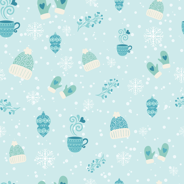 Christmas decoration background. - Vektor, Bild