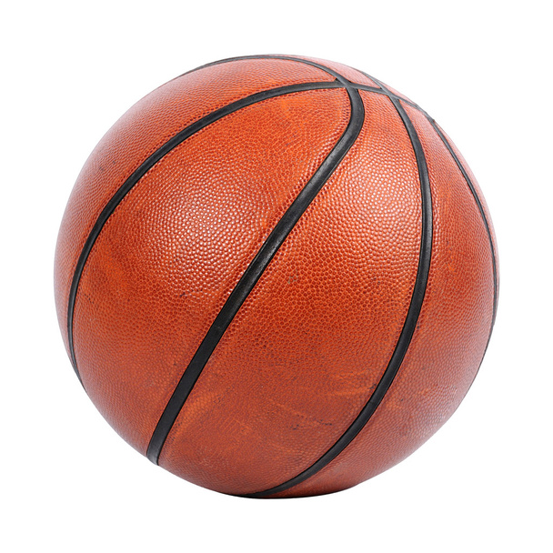 Basket ball sur blanc
 - Photo, image