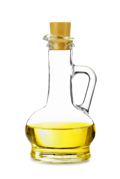 Decanter with sunflower oil - Фото, изображение