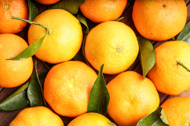 Verse organische Clementines - Foto, afbeelding