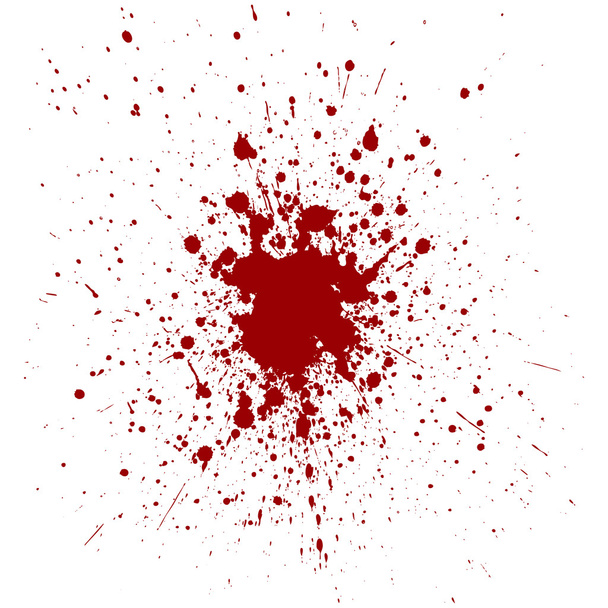 Vektor rote Farbe Splatter Hintergrund. Illustrationsvektor - Vektor, Bild
