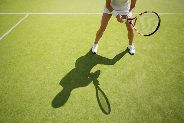 tennista in campo - Foto, immagini