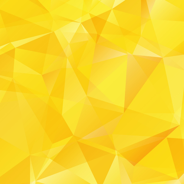 Yellow Triangle Abstract Background - Vector, Image