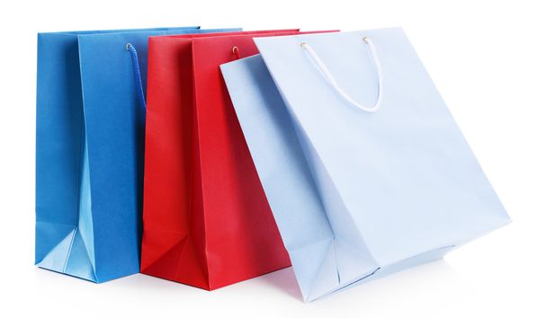 Paper shopping bags - Photo, Image