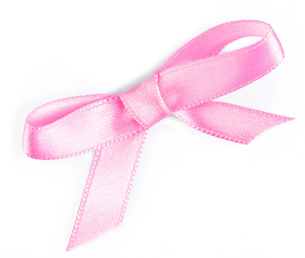 Pink ribbon bow - Photo, Image