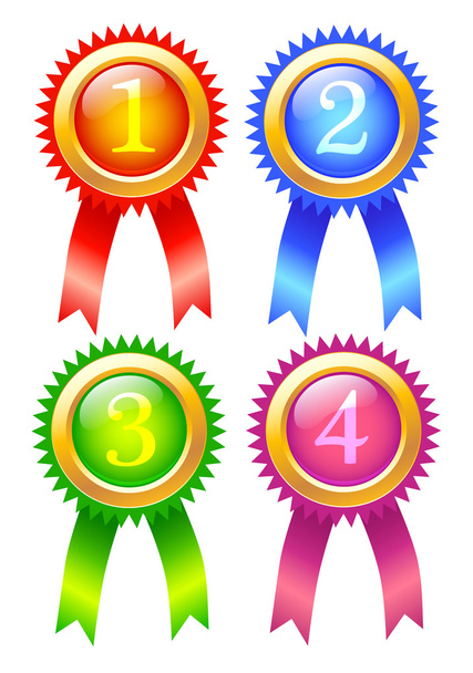 Buttons winners - Vector, Image