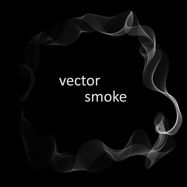煙で抽象的な背景を - ベクター画像