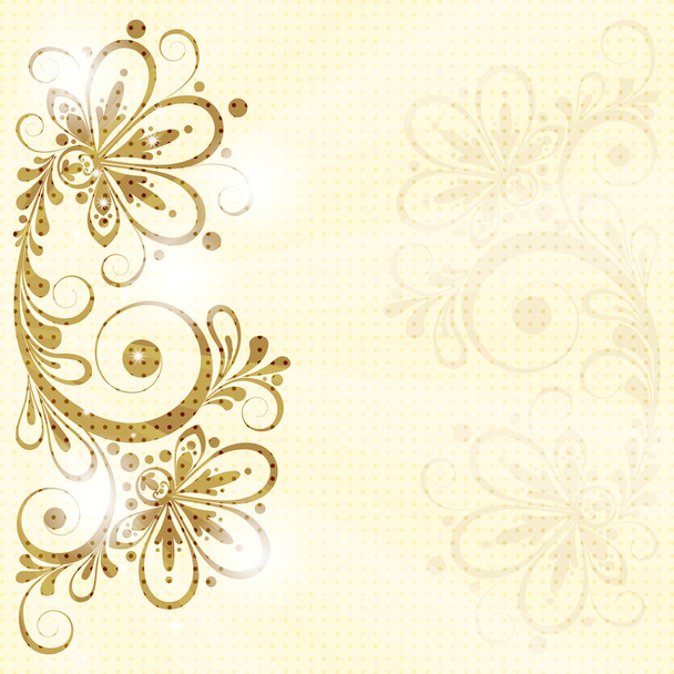 vector floral background - Vector, afbeelding